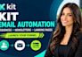 setup convertkit automation kit emai sequence kit newsletter kit landing page